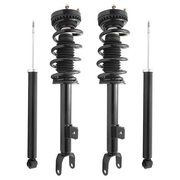Unity 4-11530-253600-001 Front and Rear Complete Strut Assembly Shock Kit 4-11530-253600-001 - main